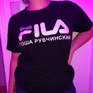 DESIGNER FILA x GOSHA RUBCHINSKIY T-shirt